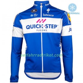 Radtrikot 2018 Quick Step Floors Winter Thermal Fleece N001